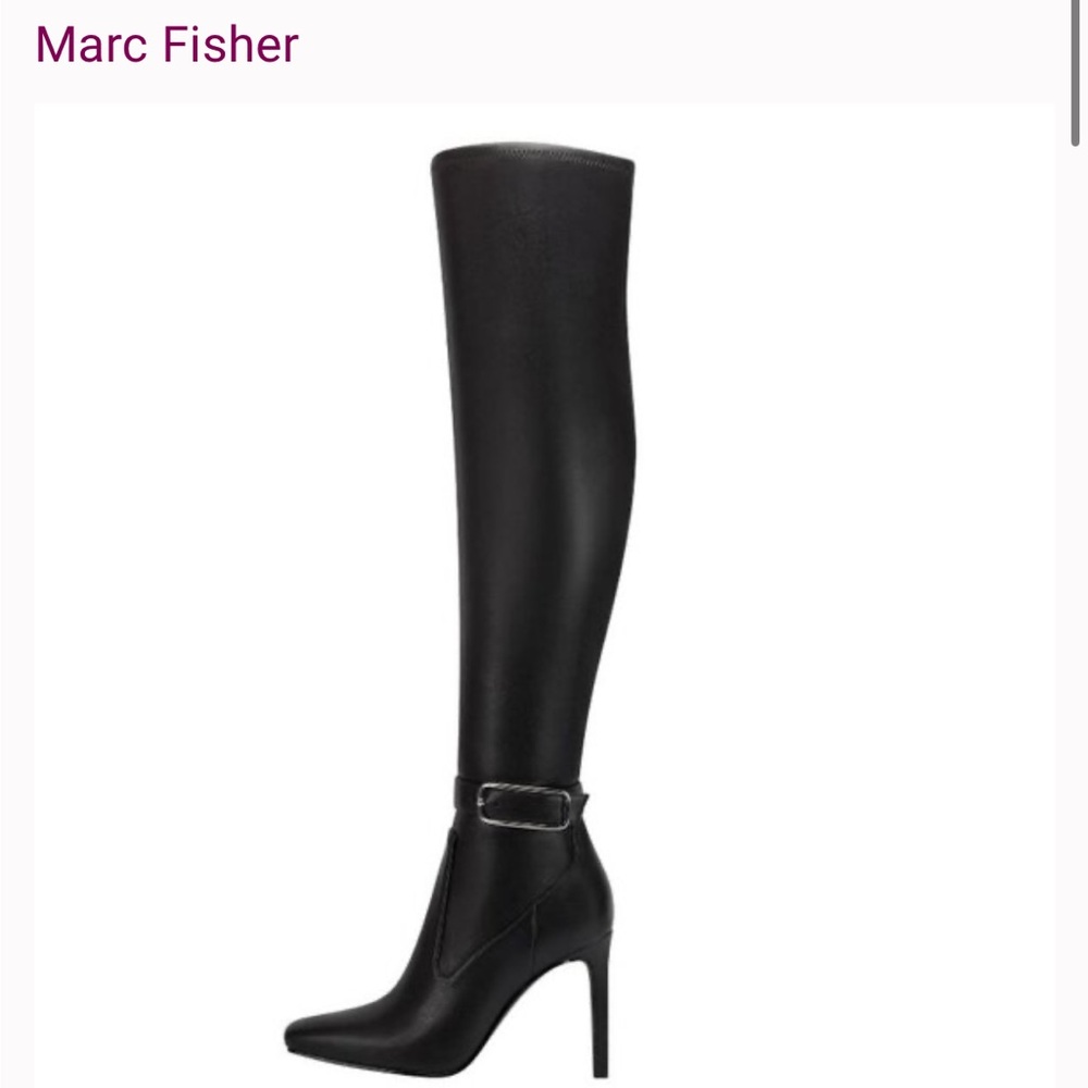 Marc Fisher Ltd Caia Buckle Over The Knee Boot